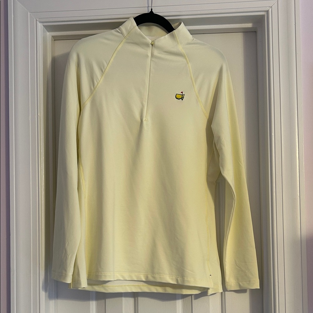 Masters Yellow Quarter-Zip Pullover